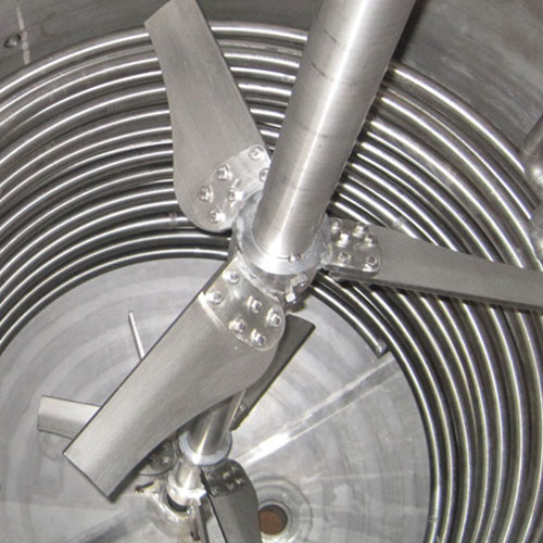 apit reactor with limpet coil and agitator